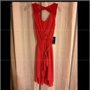 Express high low dress